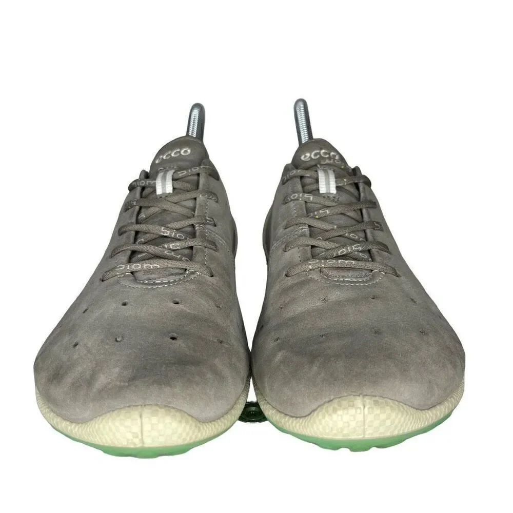 ECCO Shoes Biom Lite Tarmac Women’s Golf Sneakers Brown Green Suede Size 8